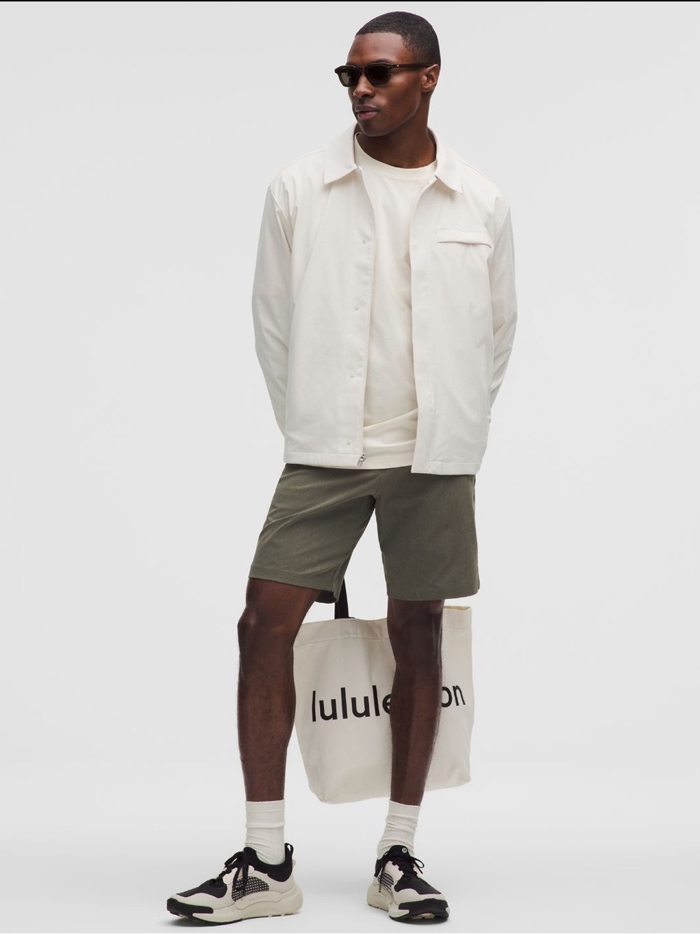 Lululemon Olive Green Commission Classic-Fit Short N260-30